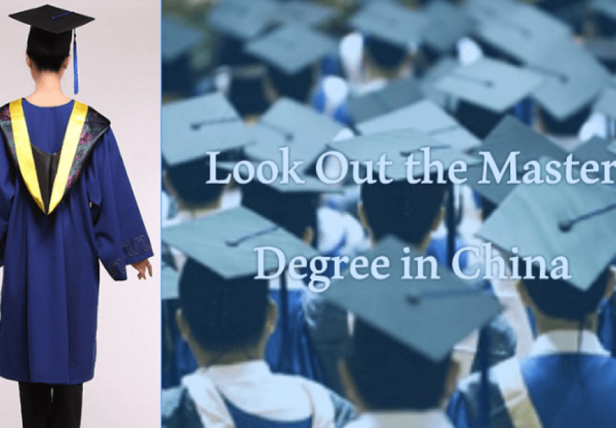 Look Out the Master Degree in China